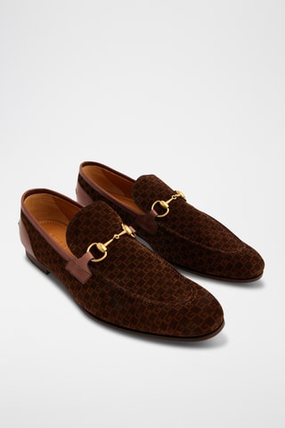 Mocassins em couro - Castanho - Gucci