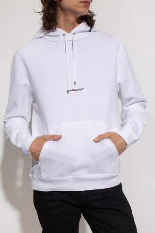 Sweat com capuz - Branco - Balenciaga - Saint Laurent