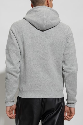 Sweat com capuz - Cinzento - Saint Laurent