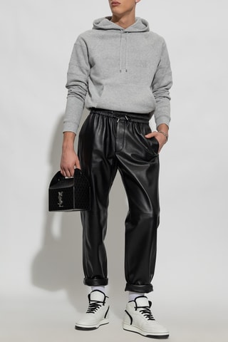 Sweat com capuz - Cinzento - Saint Laurent