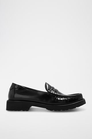 Mocassins em couro - Preto - Saint Laurent