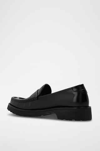 Mocassins em couro - Preto - Saint Laurent