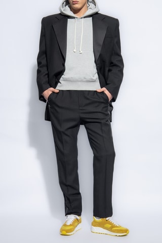 Sweat com capuz - Cinzento-claro - Saint Laurent