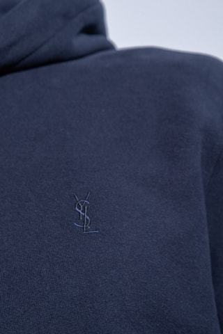 Sweat com capuz - Azul-marinho - Saint Laurent