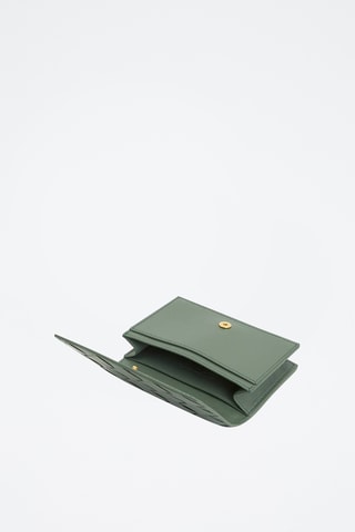 Leren Portefeuille - Kaki