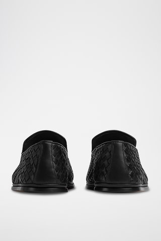 Slippers em couro - Preto - Bottega Veneta