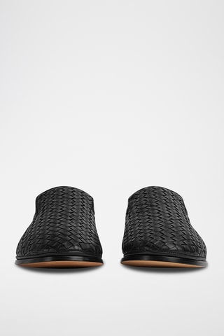 Slippers em couro - Preto - Bottega Veneta