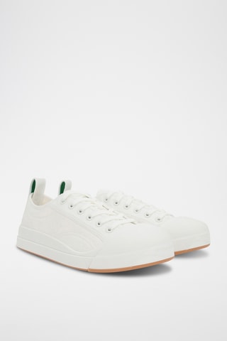 Sapatilhas em couro - Branco - Bottega Veneta