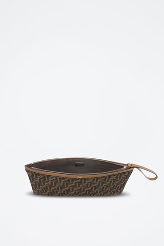 Leren Clutch - Lichtbruin