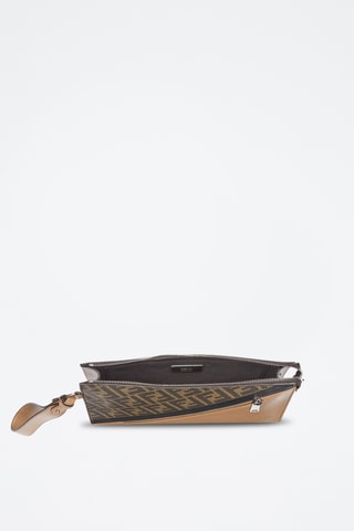 Leren Clutch - Bruin