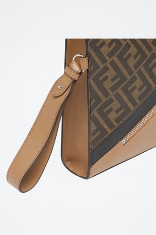 Leren Clutch - Bruin