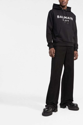 Sweat com capuz - Preto - Balmain