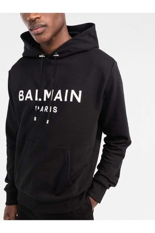 Sweat com capuz - Preto - Balmain