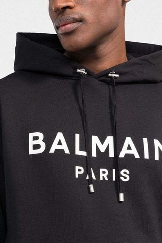 Sweat com capuz - Preto - Balmain