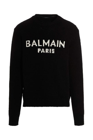 Sweat em lã - Preto - Balmain