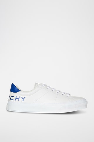 Sapatilhas em couro - Azul-real e branco - Givenchy