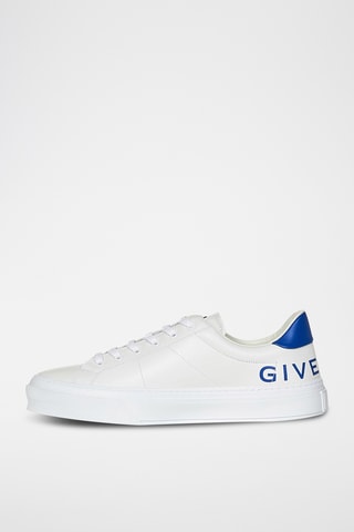 Sapatilhas em couro - Azul-real e branco - Givenchy