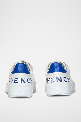 Sapatilhas em couro - Azul-real e branco - Givenchy