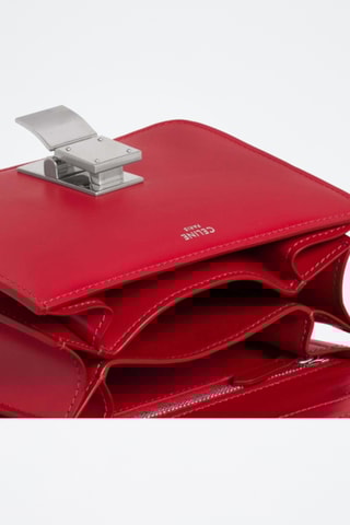 Leren Schoudertas - Rood