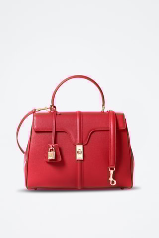 Mala em couro - Vermelho - Céline