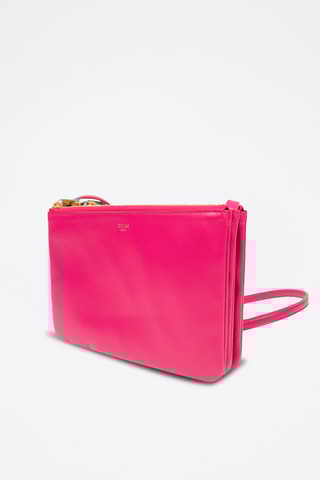 Leren Schoudertas - Roze