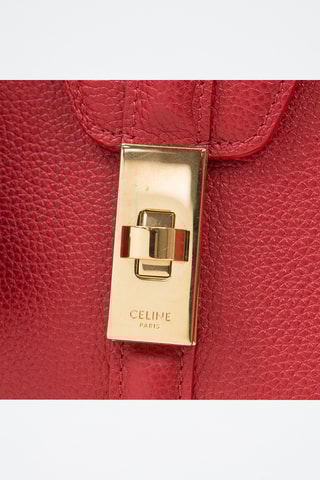 Mala em couro - Vermelho - Céline