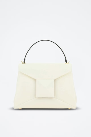Mala em couro - Branco - Valentino