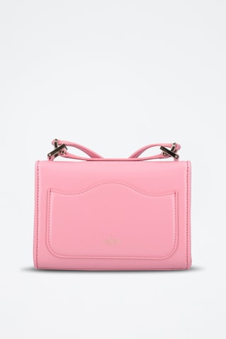 Leren Schoudertas - Roze