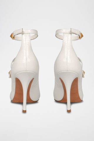 Lakleren Mary Janes - Wit