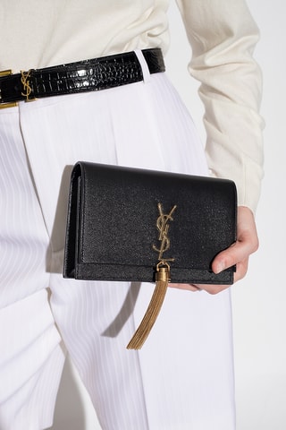 Leren Clutch - Zwart