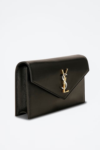 Leren Clutch - Zwart