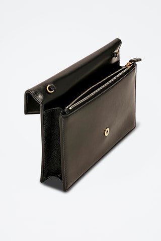 Leren Clutch - Zwart