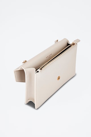 Leren Clutch - Ecru