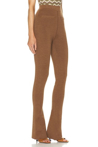 Calças em lã - Camel - Saint Laurent