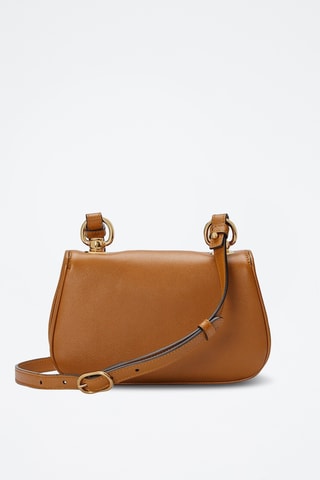 Mala a tiracolo de couro - Castanho - Gucci