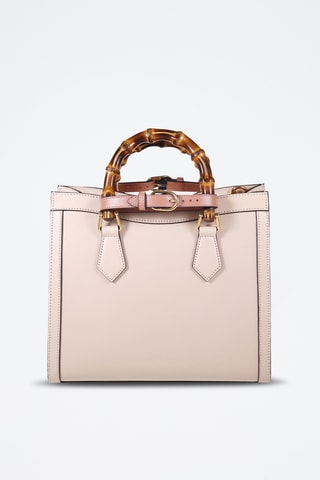 Mala em couro - Rosa - Gucci
