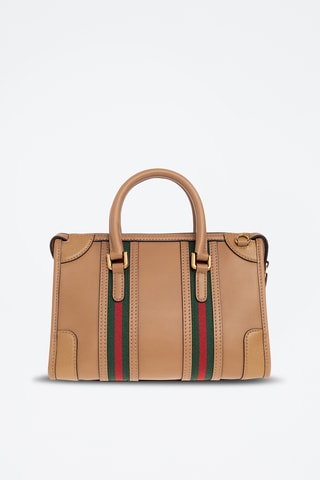 Mala em couro - Castanho - Gucci