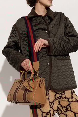 Mala em couro - Castanho - Gucci