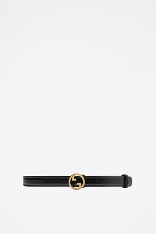 Cinto em couro - Preto - Gucci