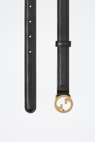 Cinto em couro - Preto - Gucci