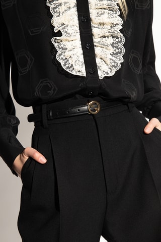 Cinto em couro - Preto - Gucci