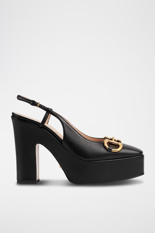 Leren Pumps - Zwart