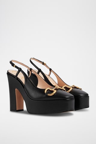 Leren Pumps - Zwart
