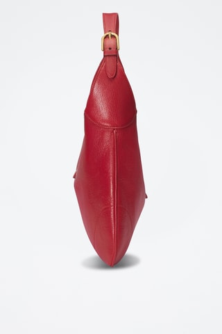 Mala de ombro em couro - Vermelho - Gucci