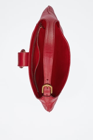 Mala de ombro em couro - Vermelho - Gucci