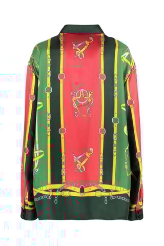 Camisa em seda - Verde - Gucci