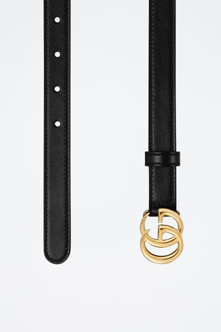 Cinto em couro - Preto - Gucci