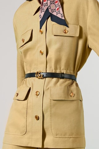 Cinto em couro - Preto - Gucci
