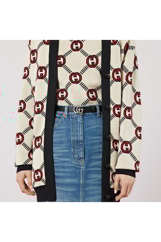 Cinto em couro - Preto - Gucci