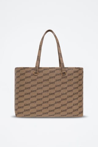 Mala shopper em couro - Castanho - Balenciaga